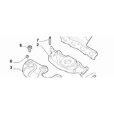 Genuine Abarth/Alfa Romeo 1.4 Turbocharged Engines Reinforced Iron Exhaust Manifold